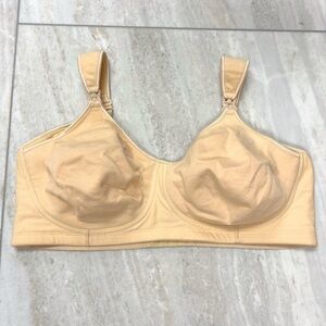 La Leche League Hands-Free Pumping/Nursing Bra 42D Like New